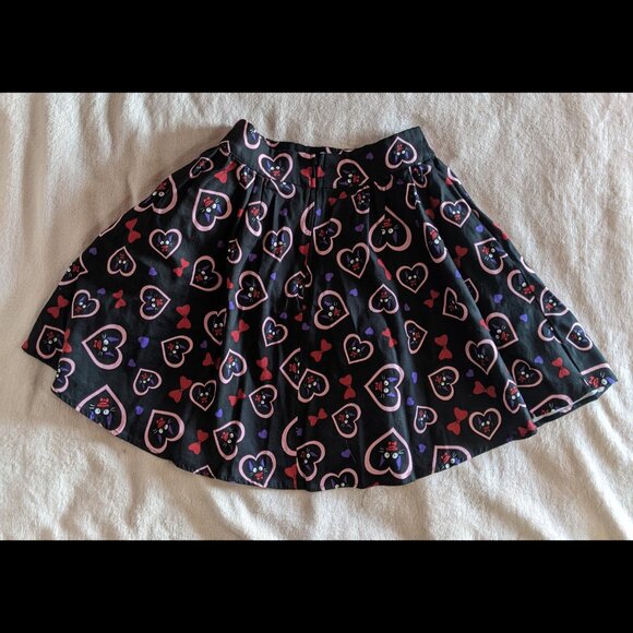 Kiki's Delivery Service Jiji Hearts & Bow Skirt - Picture 2 of 12